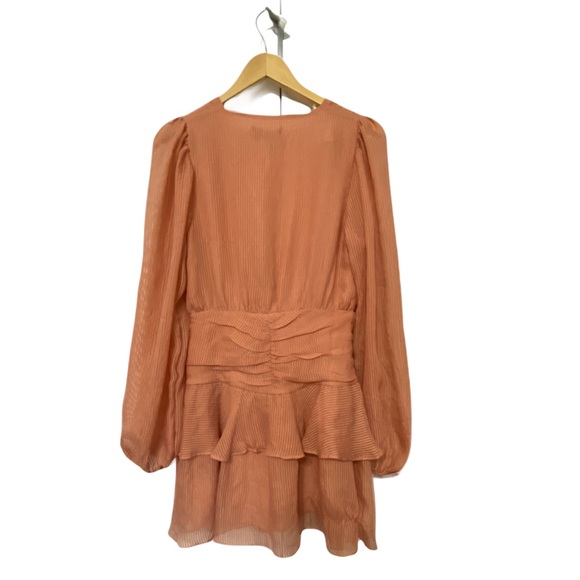 NWT MINPINK Thalia Mini Dress in Terracotta Size Small - Picture 4 of 7